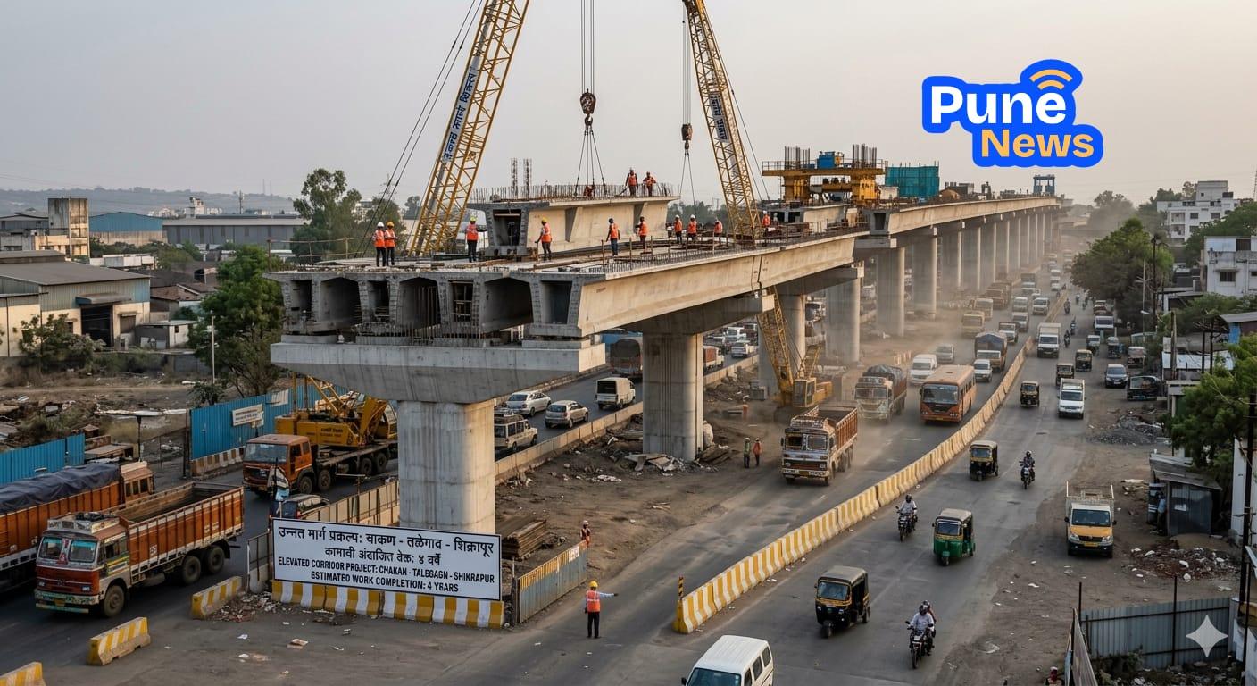 Pune - It will take another 4 years to pay for the 'Chakan Elevated Corridor'!