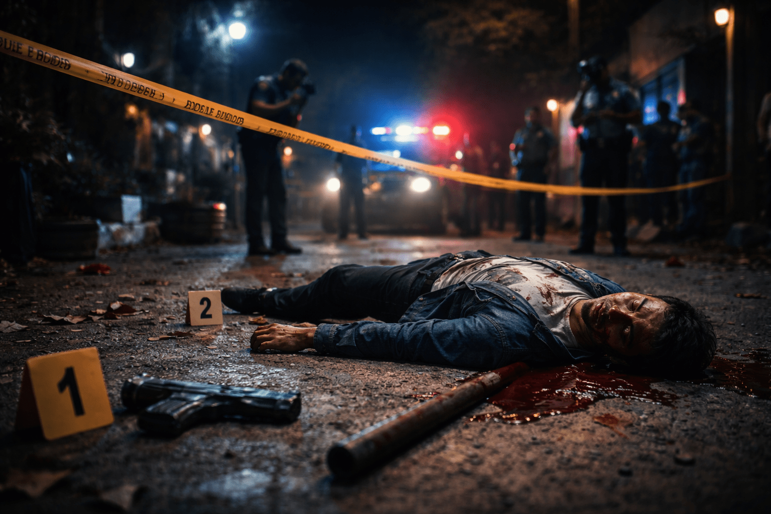 Gunshot Misses, Killers Use Whatever They Could Find