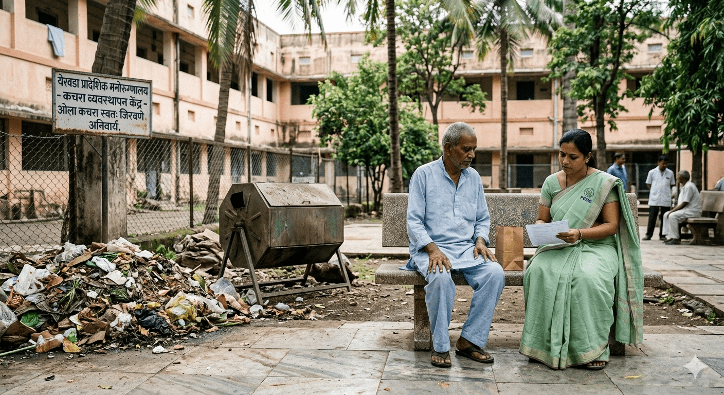 Pune: Irregularities at Yerwada Mental Hospital exposed! Attempt to target a contractor to cover up internal failures?