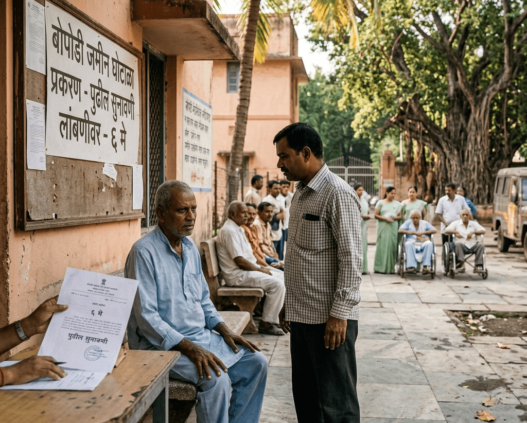 Pune: Bopodi land scam case! Hearing postponed for the third consecutive time; will the verdict now be delivered on May 6?