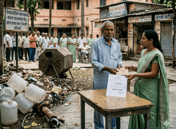 Pimpri-Chinchwad: A 77-year-old senior citizen’s fight against water theft! The municipal corporation imposes a ₹1 lakh fine on a businessman.