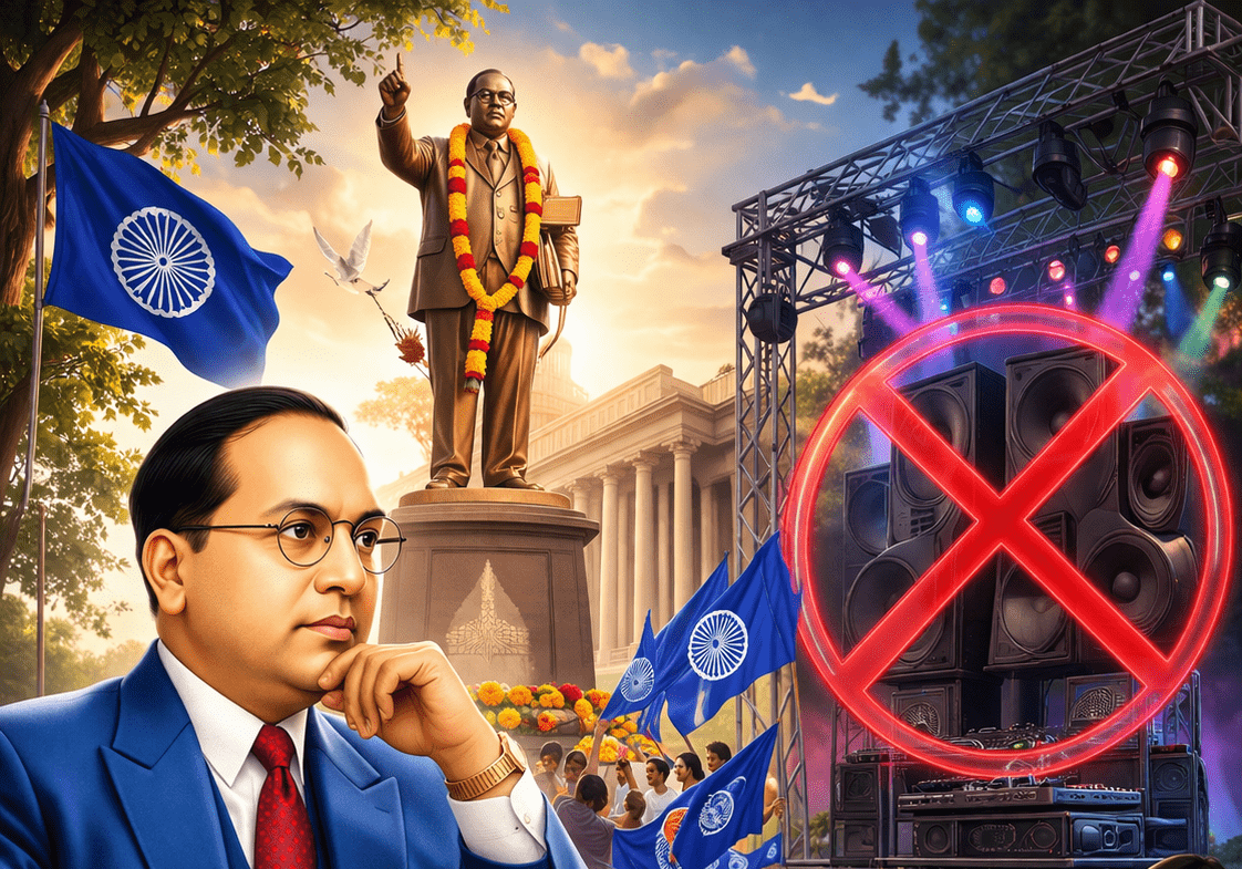 बीडमध्ये डॉ. बाबासाहेब आंबेडकर जयंतीनिमित्त कर्कश डीजेवर बंदी :