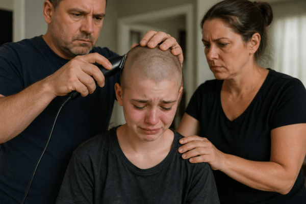 Shocking Cruelty in Amravati: Parents Shave 16-Year-Old Daughter's Head to 'Protect' Her from Bad Influence