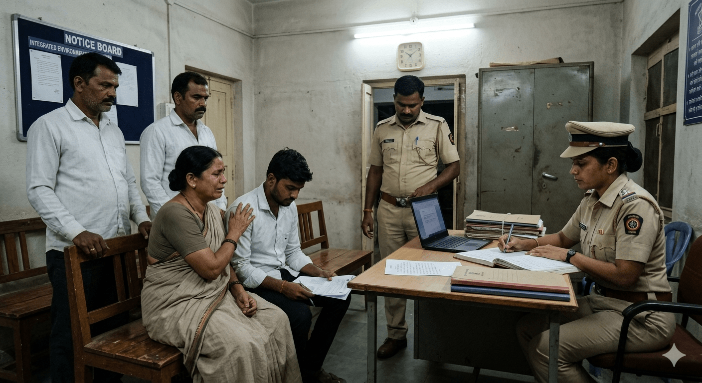 Tragedy in Phaltan: Transport Businessman Ends Life Citing Harassment by Moneylenders