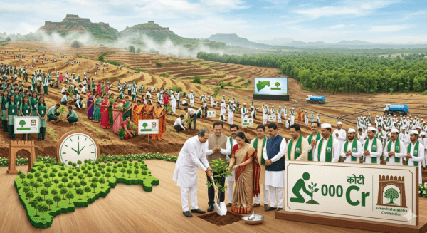 Green Maharashtra Initiative: State Cabinet Approves Planting of 300 Crore Trees and Formation of 'Green Maharashtra Commission'