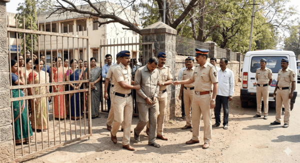 Shame on Humanity: School Teacher Arrested for Molesting 8th Grade Student in Nashik; Full Incident Revealed