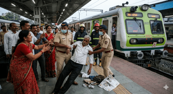 A Nightmare on Rails: Senior Journalist Found Unconscious in Mumbai Local After 15 Hours; Family Alleges Police Negligence and Assault