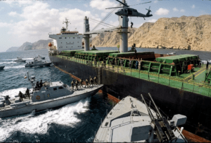 High-Seas Drama: Video Surfaces of Iranian IRGC Seizing Indian-Bound Cargo Ship 'Epaminondas' Near Strait of Hormuz