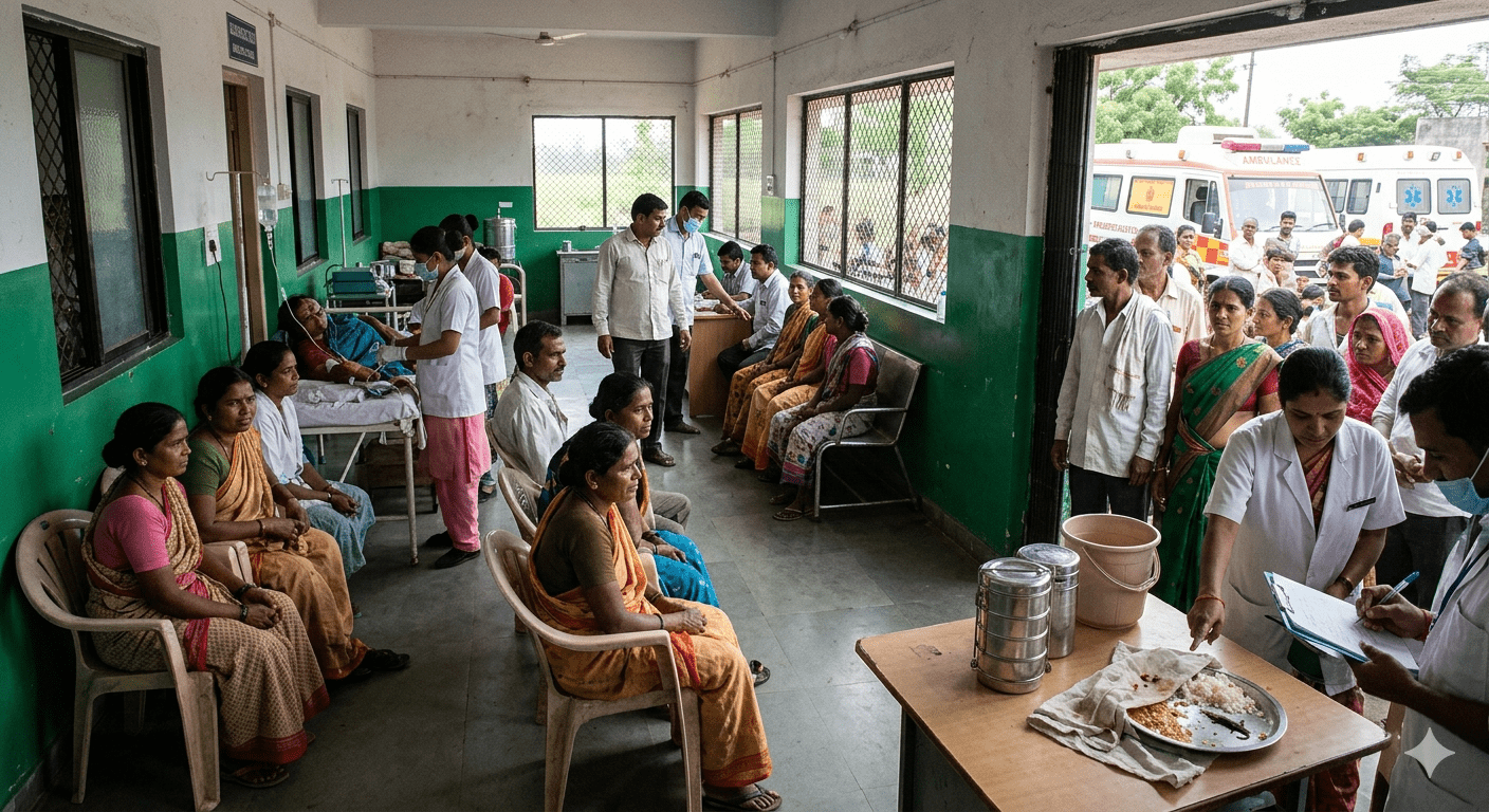 28 Farm Workers Hospitalized After Lizard Found in Meal at Mangrul