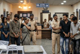 Pune Police Action: Five Arrested in Mephedrone Drug Seizure; Robbery Suspects Caught in Narhe