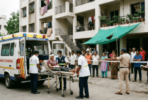 Tragedy in Nashik: 17-Year-Old Boy Falls from 4th Floor While Using Mobile; Condition Critical