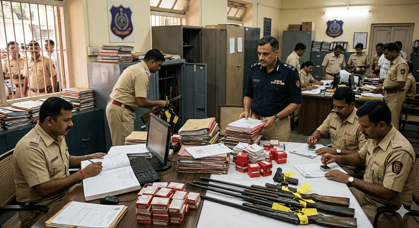 Massive Crackdown in Pune: Police Commissioner Cancels 40 Gun Licenses in a Single Day