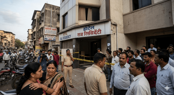 Ambernath Shocker: Female Accountant Ends Life in Hotel Room; Employer Bhagwan Lote Booked for Abetment and Alleged Money Laundering