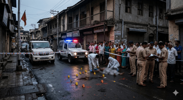 Gang War in Pune: Notorious Externed Gangster Rana Kamble Brutally Murdered in Ganganagar; Revenge Suspected as Attackers Strike With Sharp Weapons