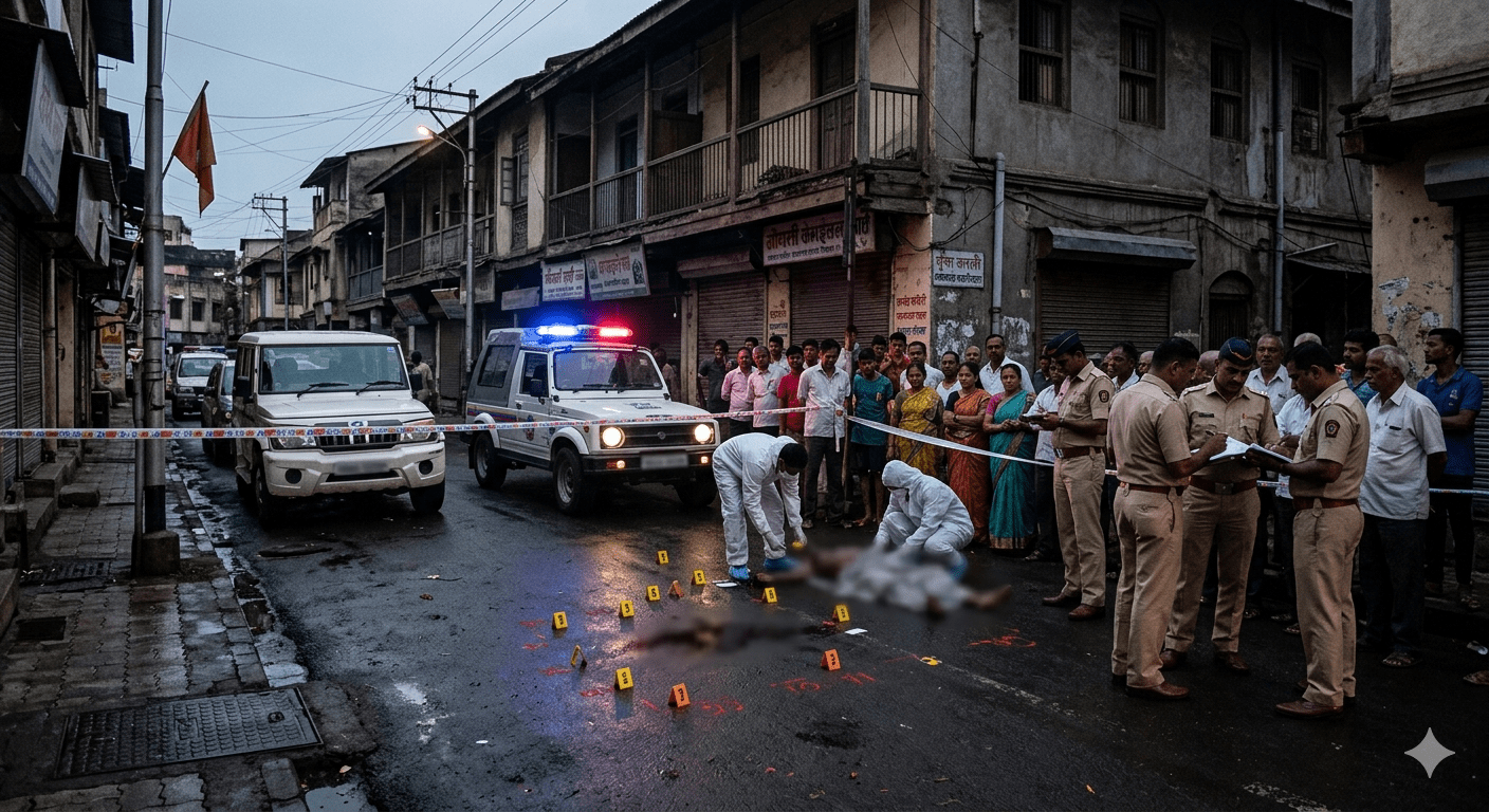 Notorious Externed Gangster Rana Kamble Brutally Murdered in Ganganagar