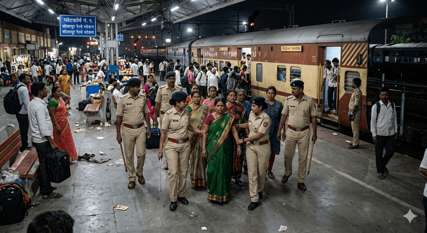 RPF Foils Robbery Attempt on Siddheshwar Express