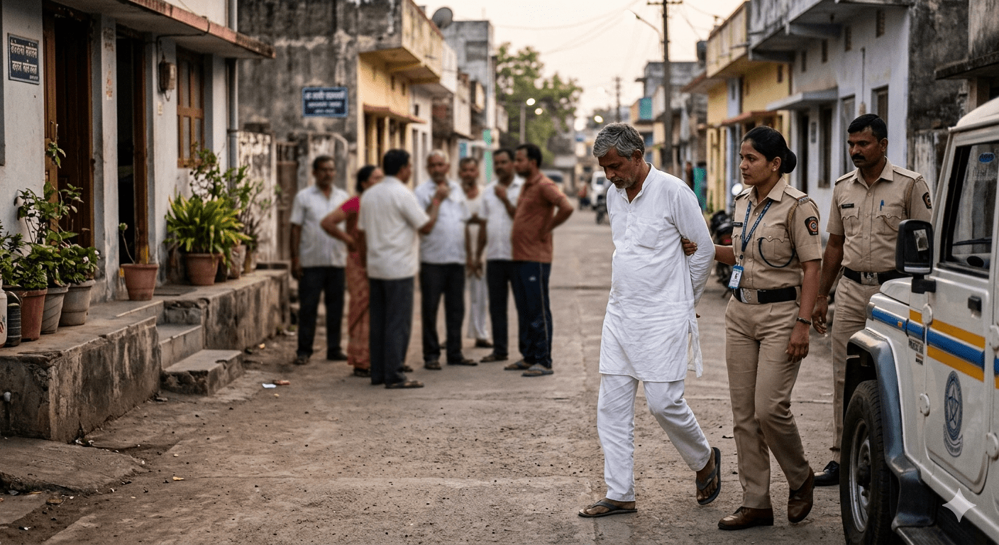 Retired Principal Booked for Molesting 15-Year-Old Schoolgirl in Deori