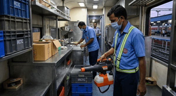 Indian Railways Crackdown: 15-Day Intensive Pest and Rat Control Drive Launched Following Surge in Pantry Car Complaints