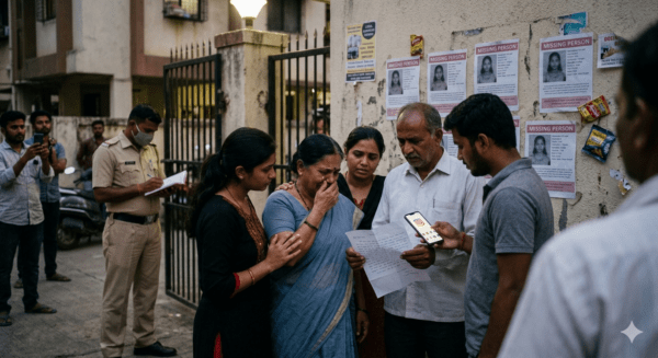 Mystery in Manchar: Minor Girl Missing for 7 Days; Letter Found Reveals Connection to Instagram Friend