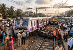 Mumbai Local Train Derails Near Dombivli; Central Railway Services Disrupted During Morning Peak Hours