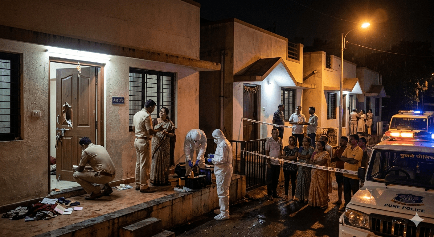 Crime Spree in Pune: Valuables Worth ₹6 Lakh Stolen in 4 Separate House Burglaries Across the City
