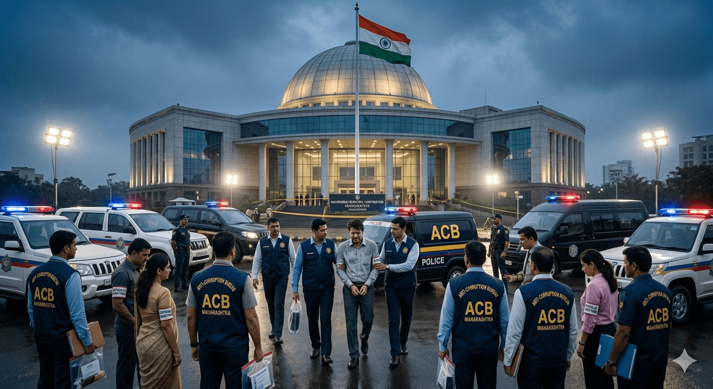 ACB Probes 13 Navi Mumbai Municipal Officials Following Deputy Commissioner’s Arrest