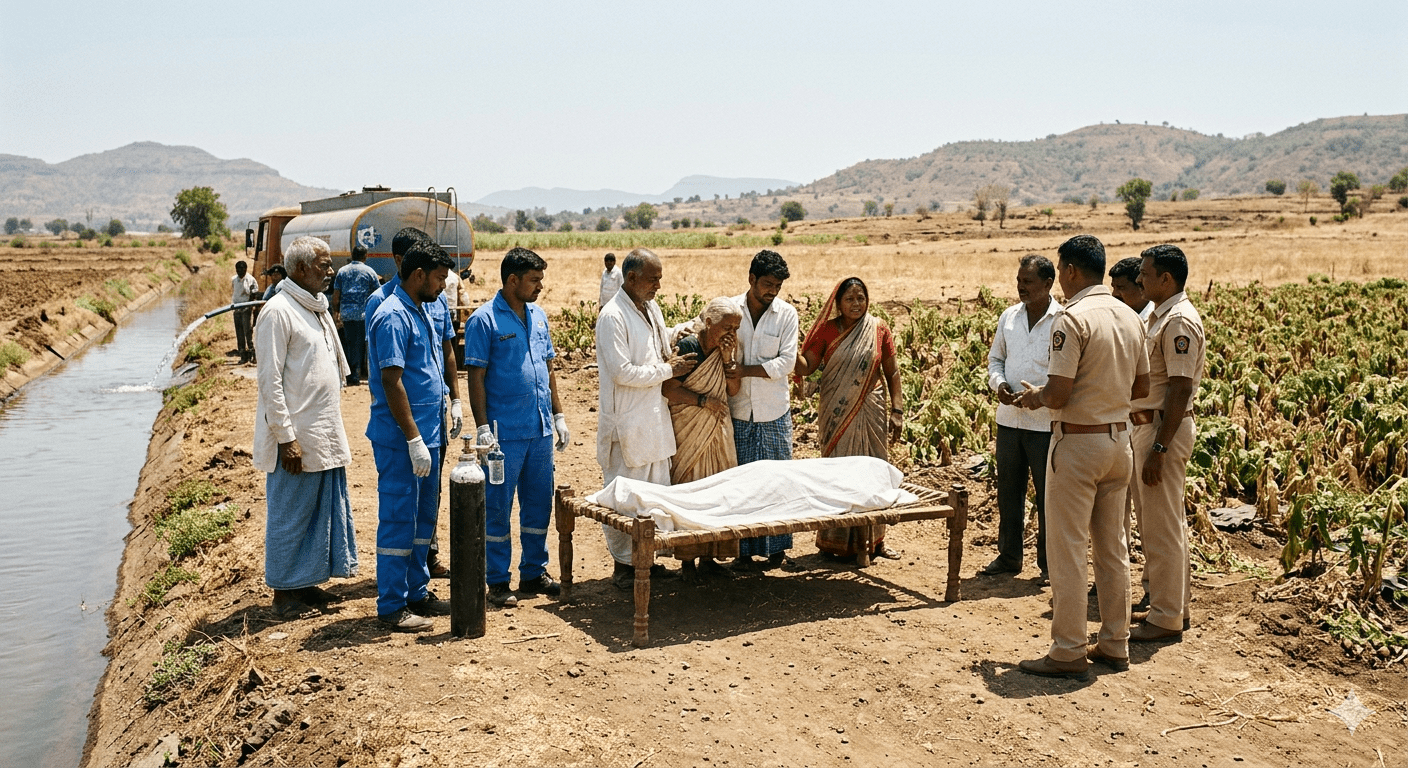 Young Female Farmer Rupali Gadage Dies of Heatstroke; Village Mourns the Loss