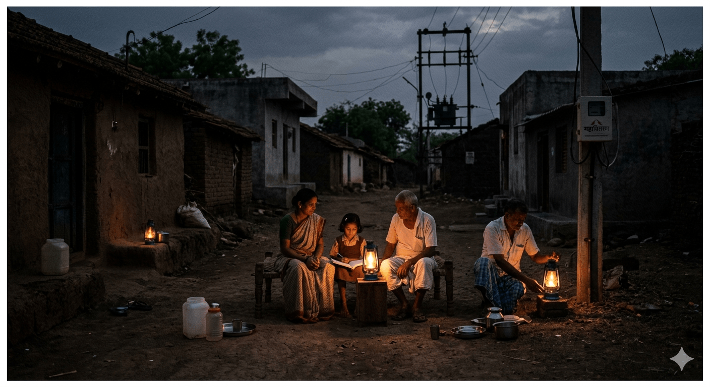 Solapur Power Crisis: 300 Villages Plunged into Darkness Daily