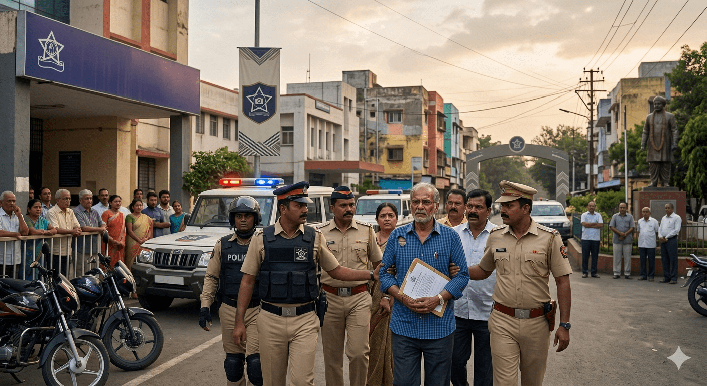 Writer Sampat Jadhav Assaulted Near Sarasbaug in Pune; Five Booked for Threatening with Pistol