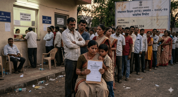 Pimpri-Chinchwad RTE Admissions: Parents Left Distressed as Process Moves at Snail's Pace