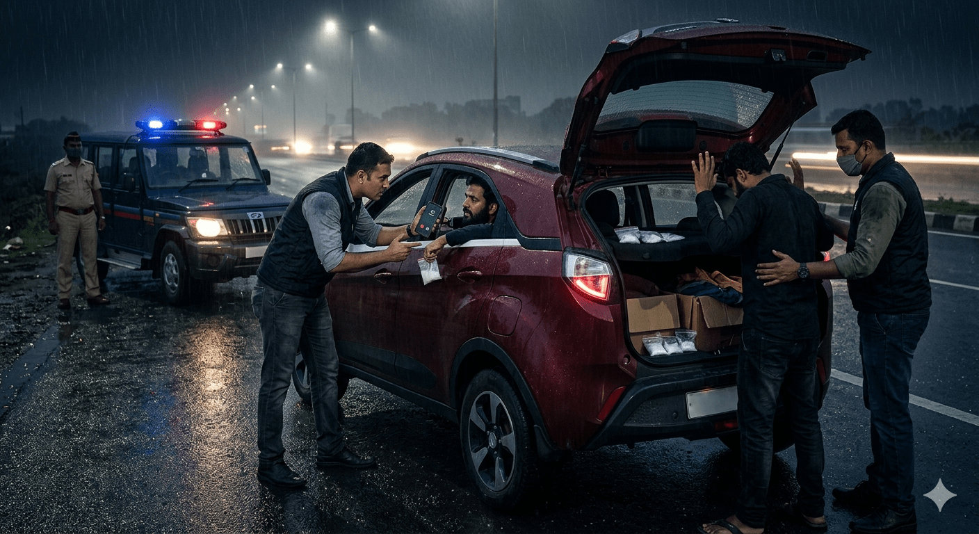 MD Drugs Smuggled via Mumbai-Pune Routes; Agents Using WhatsApp Calls to Evade Cops