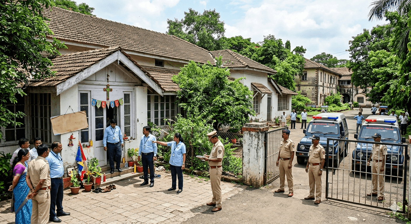 Pune Yerwada Mental Hospital Row: Government Bungalow Allegedly Misused as Church; Health Department Launches Probe