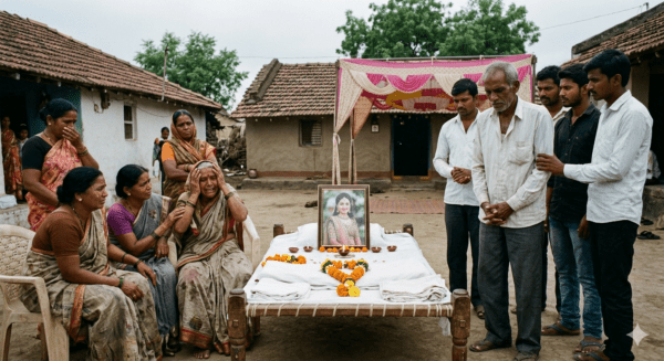Tragedy in Buldhana: Bride-to-be Dies Days Before Wedding After Falling Ill During Pre-Wedding Shoot; Celebration Turns into Mourning
