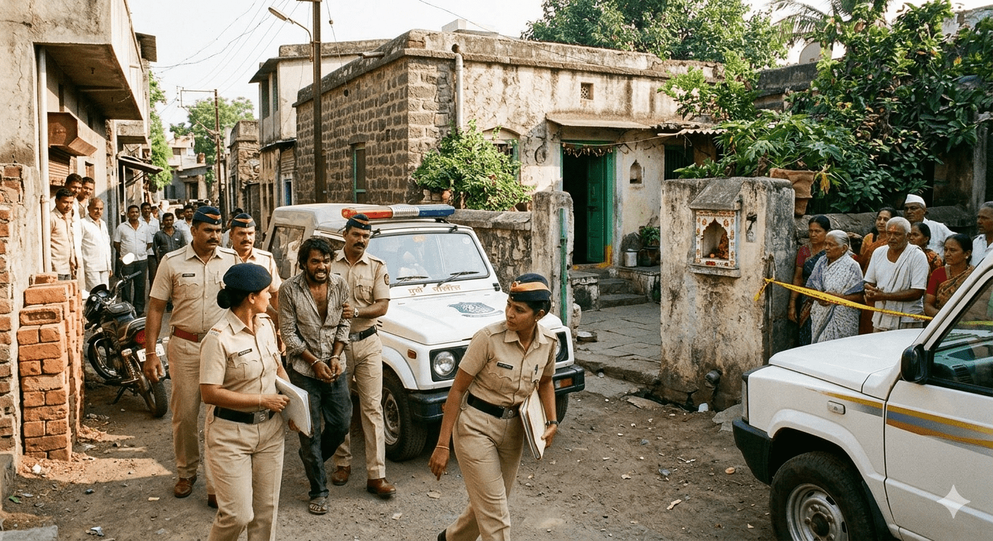 Nashik Horror: Youth Brutally Murdered Over Refusal to Give Cigarette; History-Sheeter Arrested