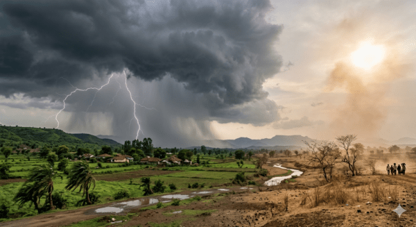 Maharashtra Weather Update: Thunderstorm and Rain Alert for Several Regions; Heatwave Warning Issued for Vidarbha