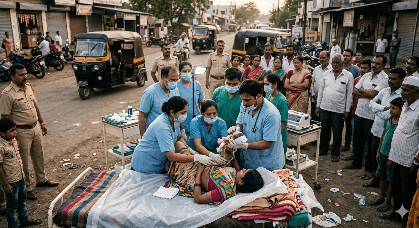 Doctors’ Prompt Action Saves Lives of Mother and Newborn