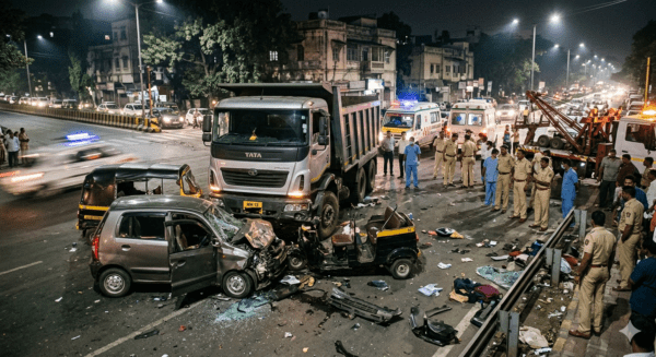 Heavy Vehicle Menace in Pune: 30 Fatalities Reported as Road Accidents Continue Unabated