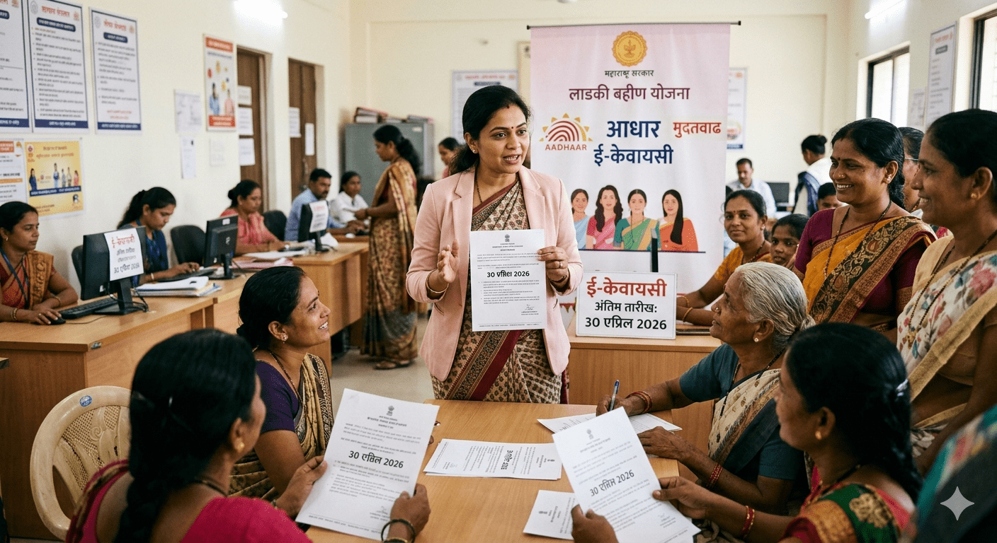 Big Relief for Women: Ladki Bahin Yojana e-KYC Deadline Extended to April 30