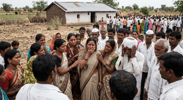 Latur Heartbreak: Young Mother Ends Life Along with Two Children in Kharosa Village Over Domestic Dispute; Entire Village in Mourning