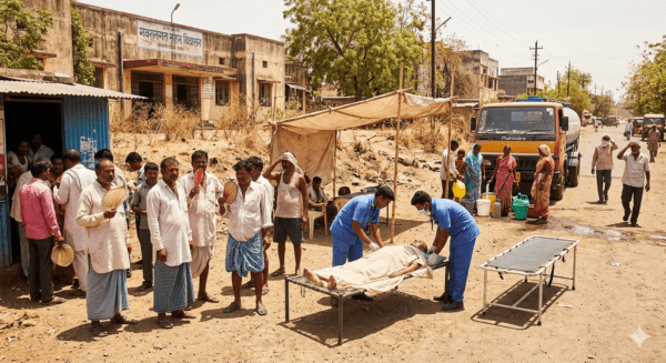 Maharashtra Heatwave Alert: Amravati Records 46.6°C as State Toasts; Three Deaths Reported Due to Sunstroke