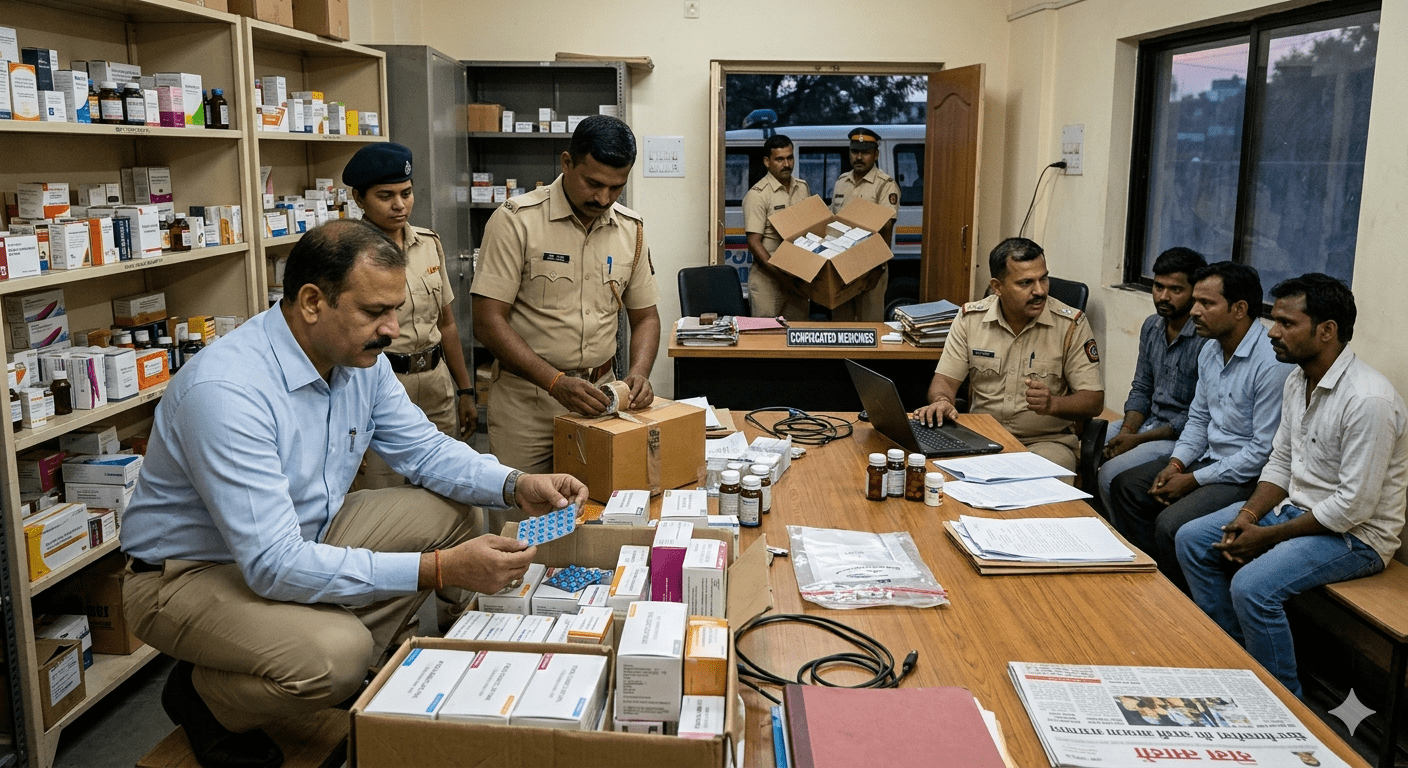 Shantinagar Police Book Six After FDA Investigation