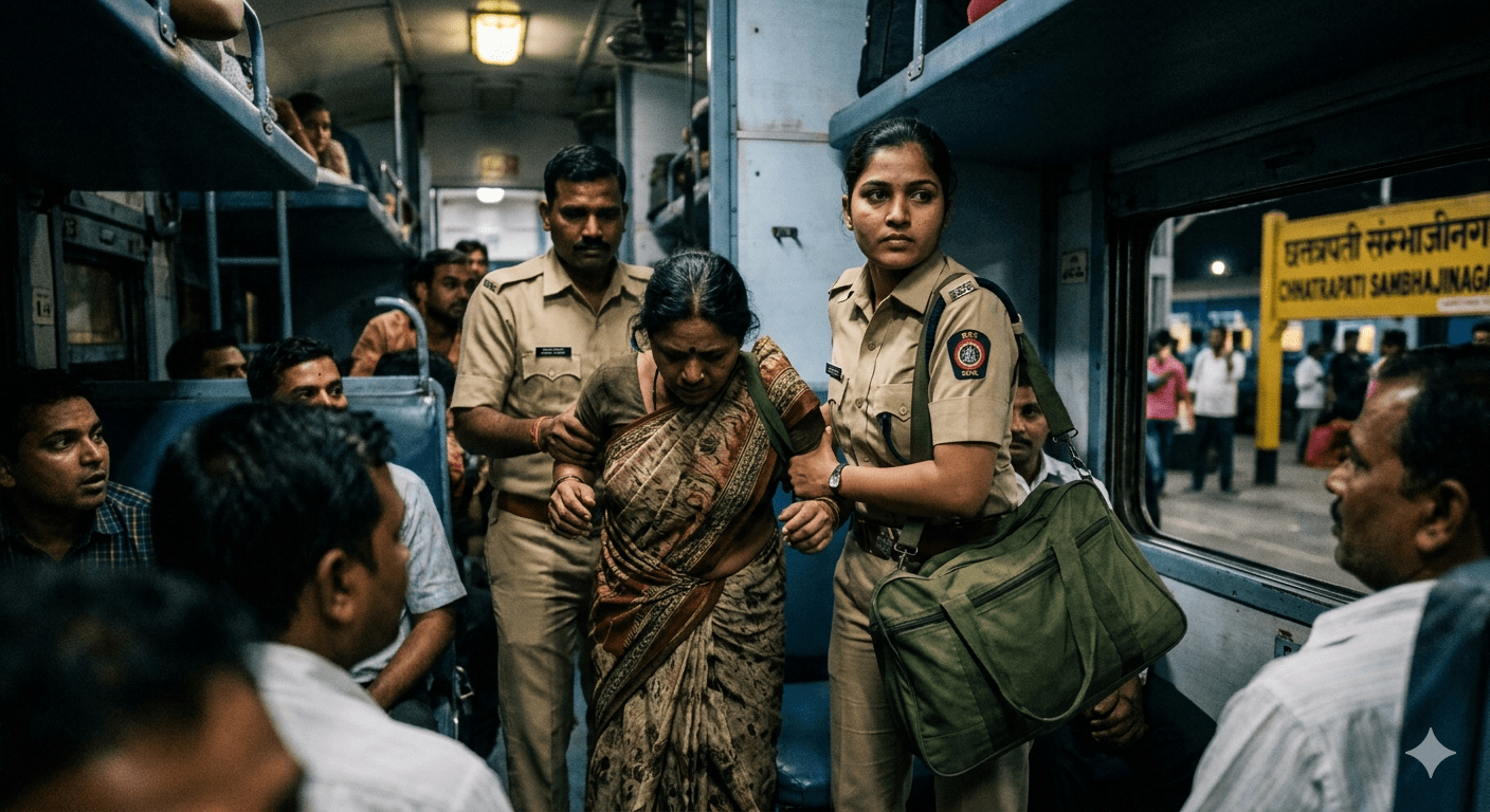 Woman Thief Arrested in Chhatrapati Sambhajinagar for Robbing Train Passengers