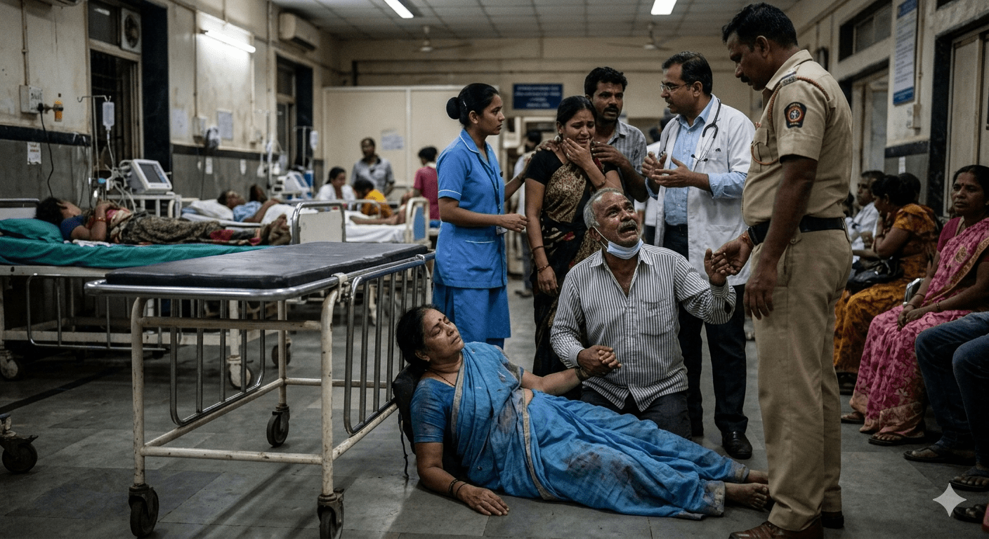 Medical Negligence in Mumbai: Woman Dies After Falling from Stretcher at BMC-run Cooper Hospital; Family Alleges Gross Mismanagement