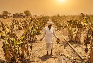 Parbhani Farmers Distressed: Rising Temperatures Devastate Banana Orchards, Leading to Major Financial Losses