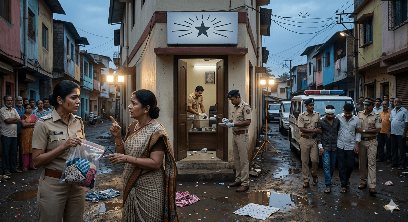 Raigad Horror: Young Girl Brutally Murdered at 'Omkar Residency' Lodge in Mangaon; Suspect Fled After Attack