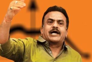 Political Clash in Dahisar: MNS Protests Sanjay Nirupam’s Meet with Non-Marathi Drivers; Car Tyres Deflated Amid High Tension