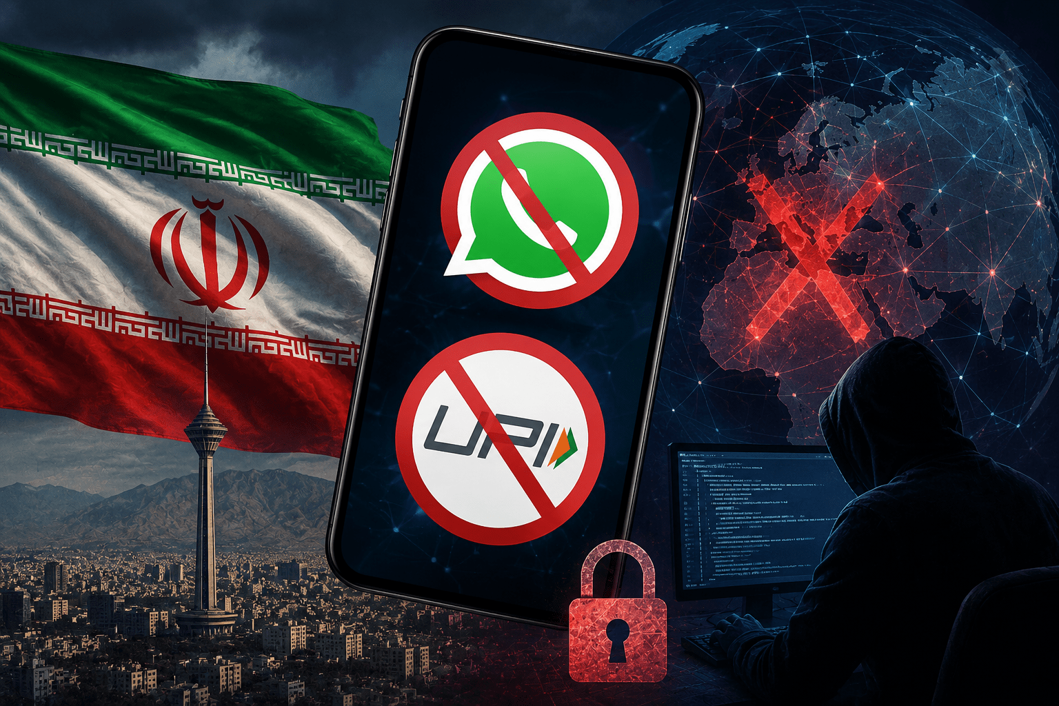 Iran to Shut Down WhatsApp and UPI, A Move Set to Shake the World!