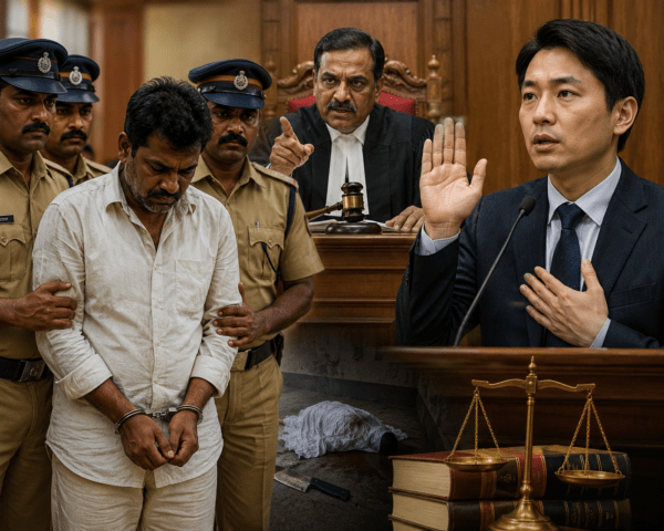 Life Imprisonment for Man Who Beheaded Wife Over Suspicion; Testimony from Japan-Based Witness Proves Crucial