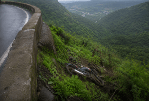 Speeding Two-Wheeler Plunges Into Sinhagad Valley, Two College Students Severely Injured!