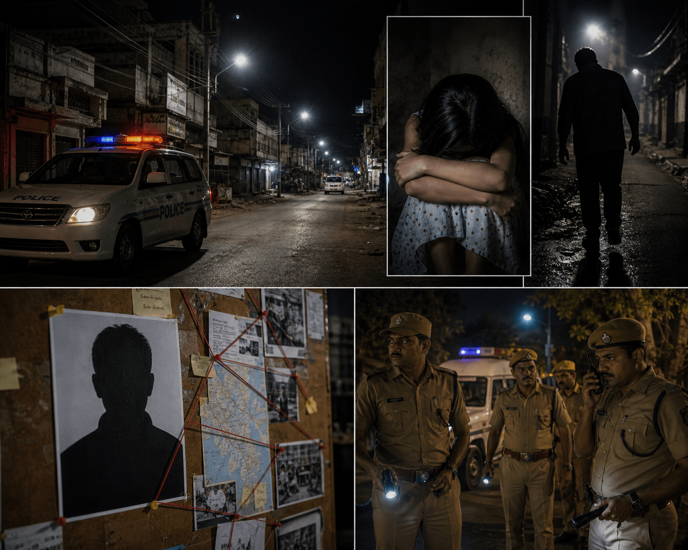 Midnight Crime Scene Recreation Reveals Accused’s Extreme Cruelty